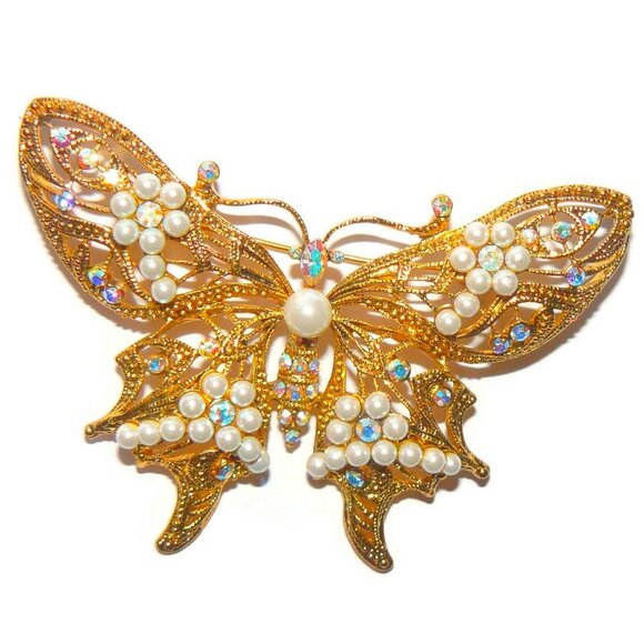 Gorgeous‎ Large Butterfly Brooch - Picture 6 of 8